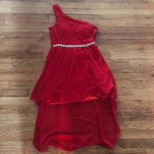 Off the shoulder gala dress